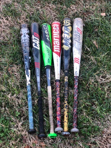 Lot of baseball bats!!