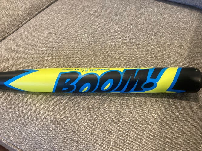 Used 2023 Composite (-6.5) 27.5 oz 34" Easton Comic Series BOOM Bat