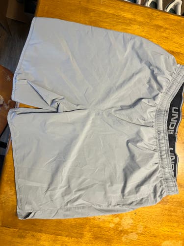 Gray Used XL Men's Under Armour Shorts