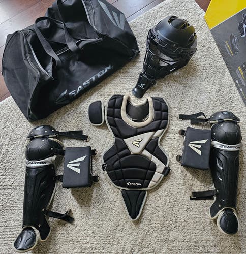 Used Easton Gametime Elite Catcher's Set