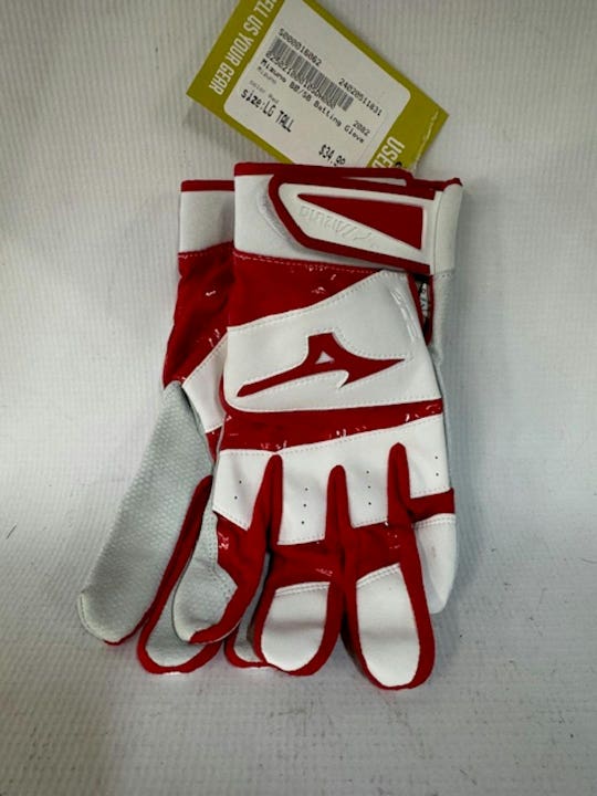 Used Mizuno Lg Tall Batting Gloves