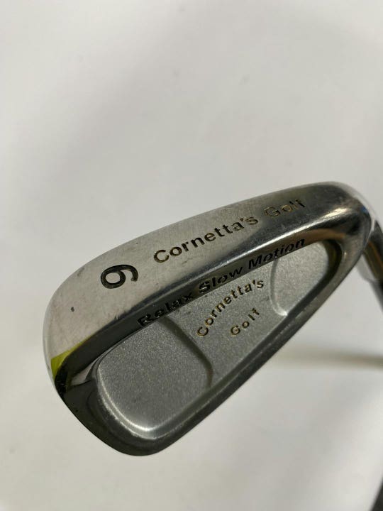 Used Cornetta 6 Iron Regular Flex Graphite Shaft Individual Irons