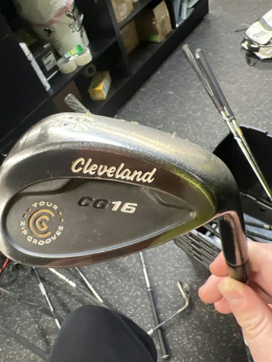 Used Cleveland Cg16 64 Degree Regular Flex Steel Shaft Wedges