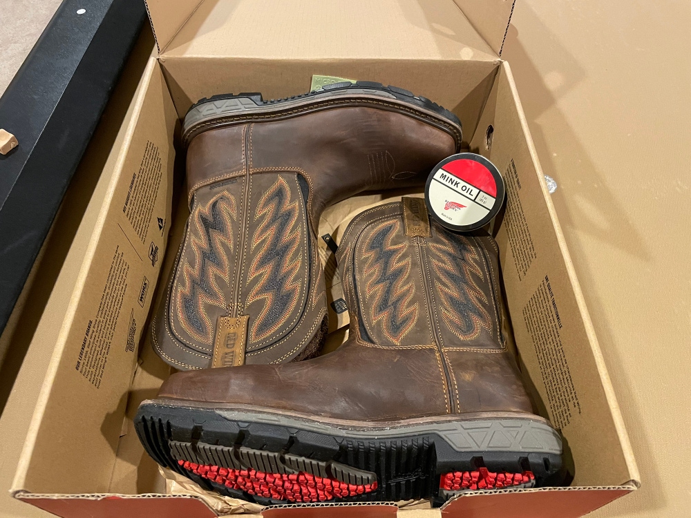 Red wings boots Rio flex size 10