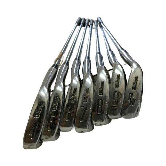 Used Wilson Beth Daniel 4i-pw Regular Flex Steel Shaft Iron Sets