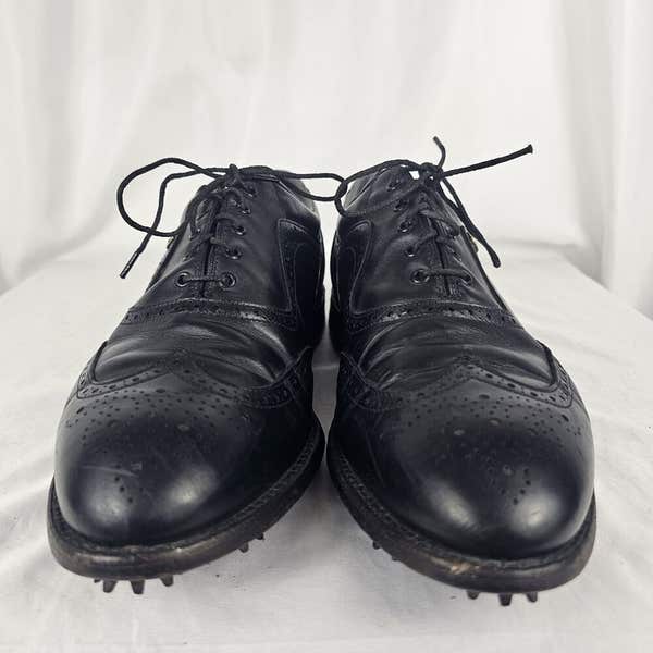 NEW FootJoy Classics Black Wingtips Oxfords 12 B Men main image 2