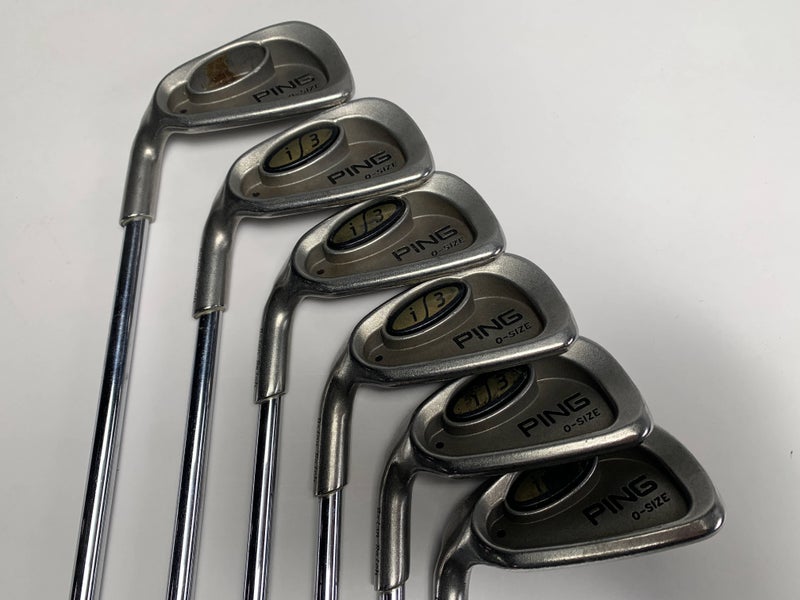 Ping i3 Oversize Iron Set 5-PW Black Dot Cushin JZ Regular Steel Mens LH