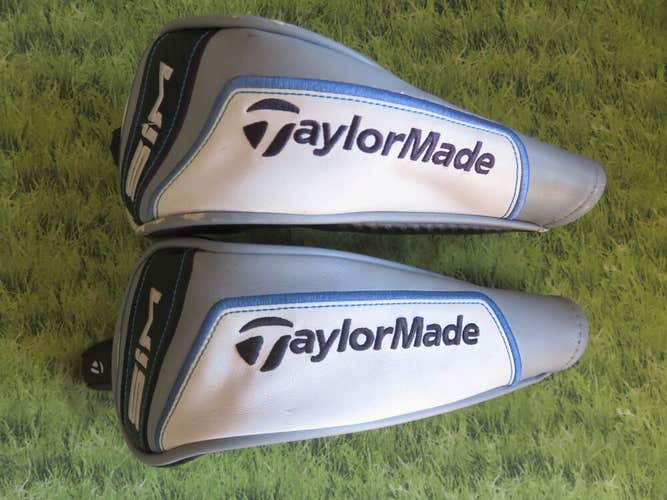 SET OF 2 * TaylorMade SIM Hybrid Headcovers + Number Tags