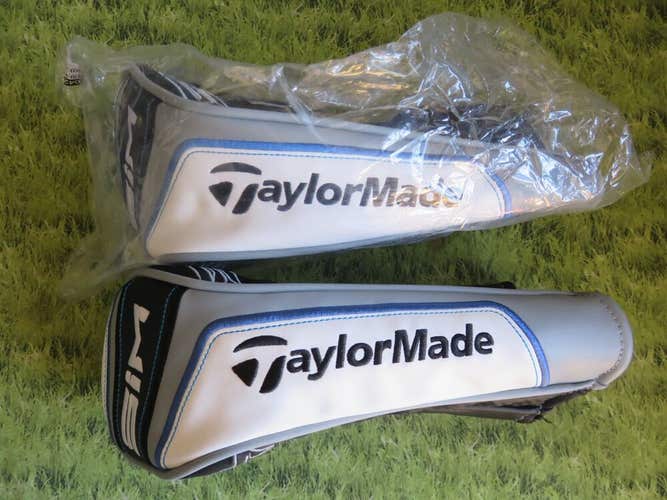 SET OF 2 * NEW * TaylorMade SIM Fairway Wood Headcovers + Number Tags