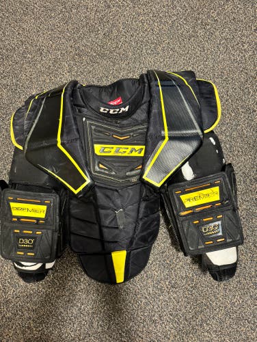 Used Large CCM Pro Stock Premier ll Goalie Chest Protector