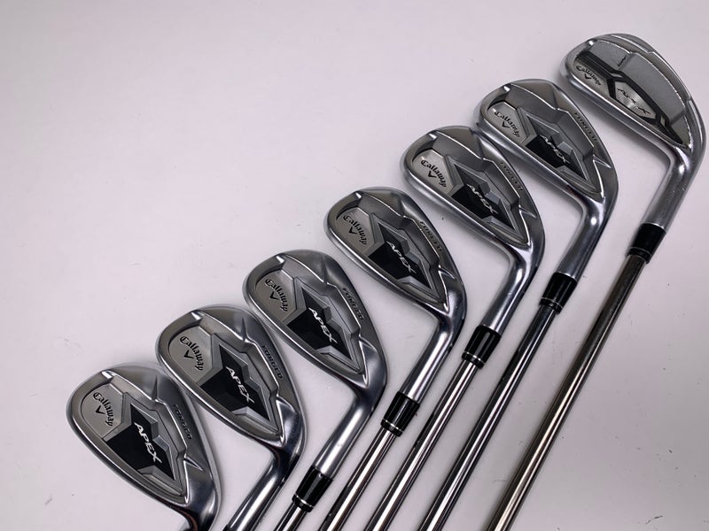 Callaway Apex 19 Iron Set 5-PW+SW Project X Catalyst 5.5 60g Regular Graphite RH