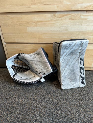 Used Full Right Pro Stock EFlex 5 Gloves