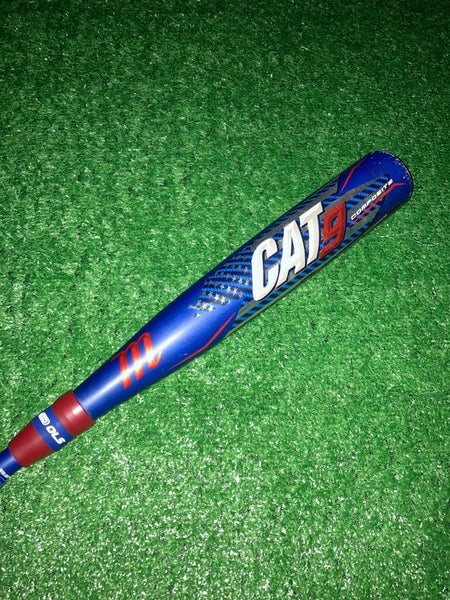 Used Kid Pitch (9YO-13YO) USSSA Certified 2021 Marucci CAT9 Composite Composite Bat (-10) 19 oz 29"