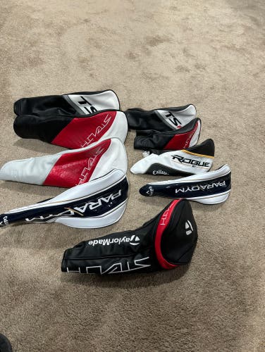 Head Covers For Drivers, Woods, And Hybrids