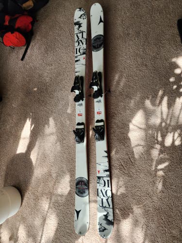 Used 2016 Atomic 171 cm Park Infamous Skis With Bindings Max Din 12