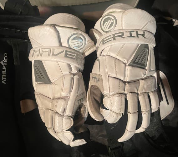 Used  Maverik 13" M5 Lacrosse Gloves