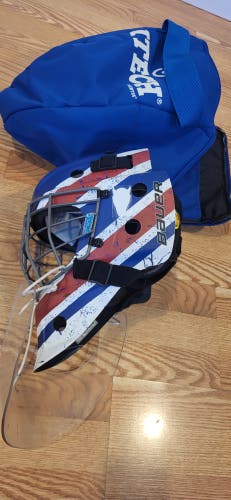 Senior Used Bauer NME 5 Goalie Mask