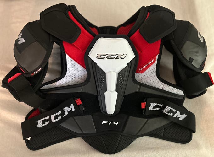 CCM JetSpeed FT4 Hockey Shoulder Pads - Senior XL