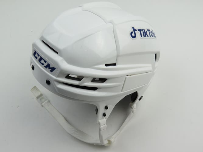 CCM Tacks 910 Toronto Maple Leafs NHL Pro Stock Hockey Player Helmet Small TikTok AS IS