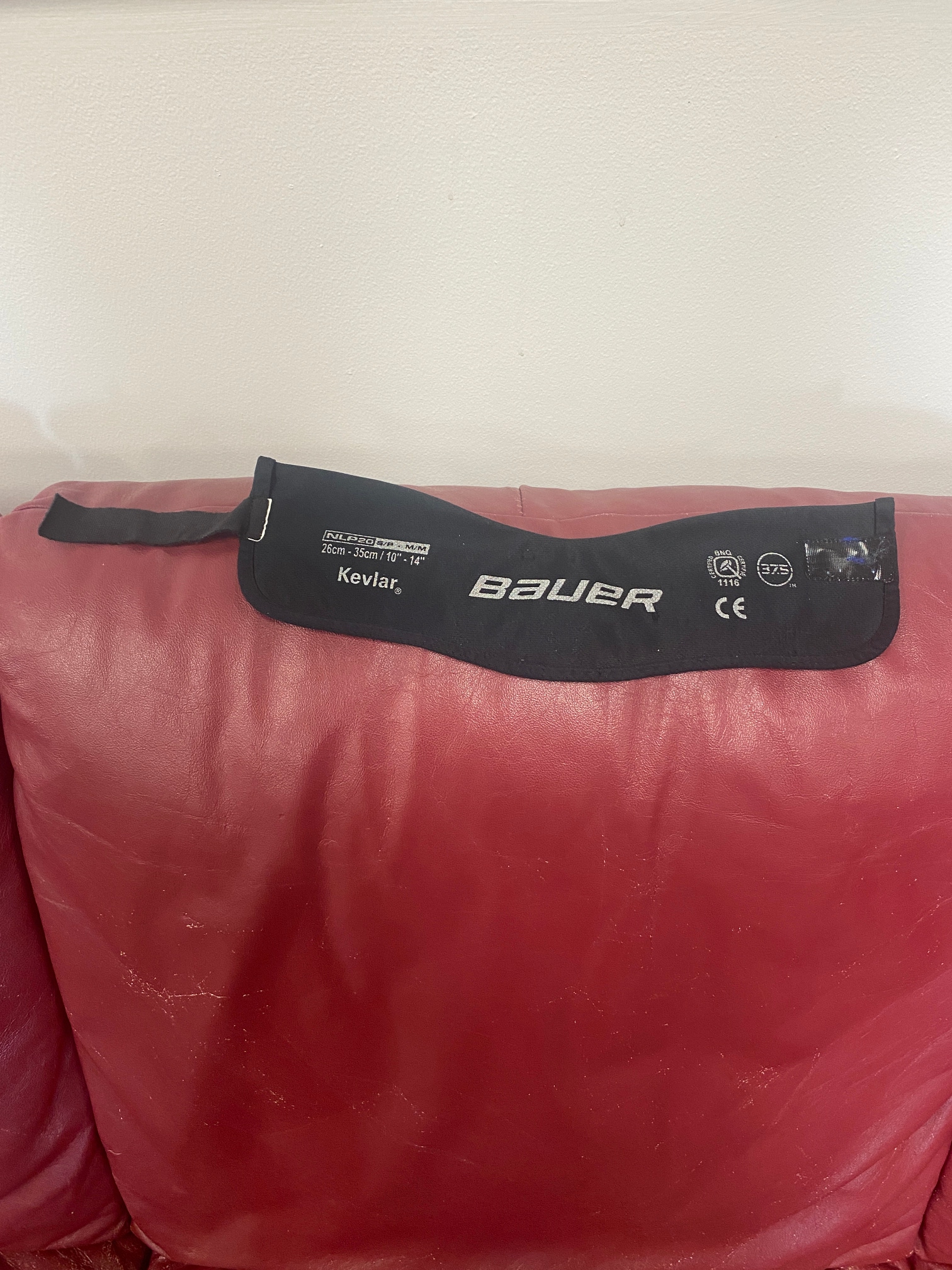 Used Bauer neck guard