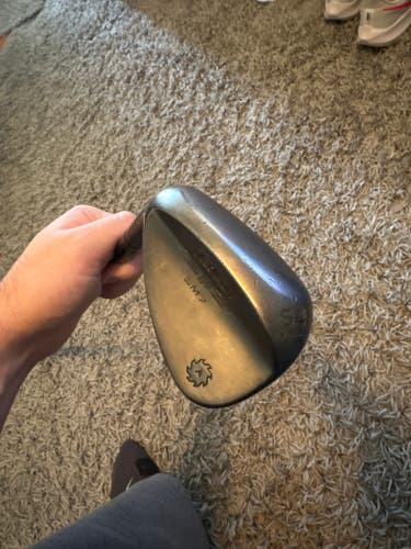 Men's Left Hand Wedge Flex Steel Shaft Vokey SM7 Jet Black Wedge