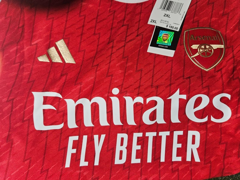 adidas Arsenal 23/24 Home Authentic Jersey - Red