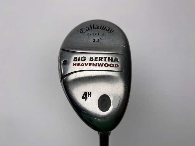 Callaway Big Bertha Heavenwood 4 Hybrid 23* RCH 75w Regular Graphite Mens RH