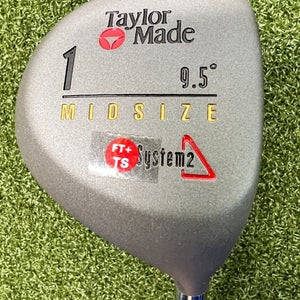 NEW TaylorMade System2 Midsize 9.5* Flex Twist Plus Tour Stiff Graphite / sa8502