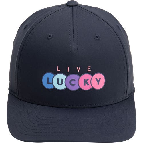NEW Black Clover Live Lucky Welcome Navy Snapback Golf Hat/Cap