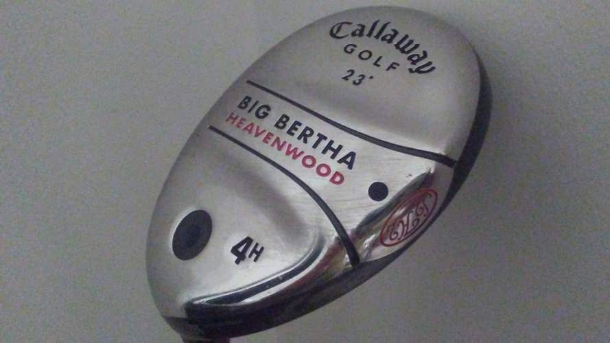 Callaway Big Bertha Heavenwood 4 Hybrid 23* (Graphite, FIRM, LEFT) LH Golf Club