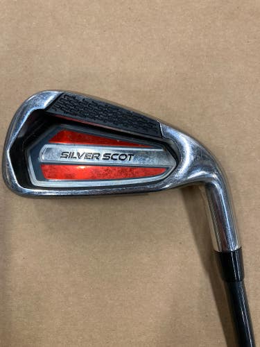 Used Men's Tommy Armour Silver Scot Right Handed Iron Set (6i-9i, PW, SW, Uniflex)