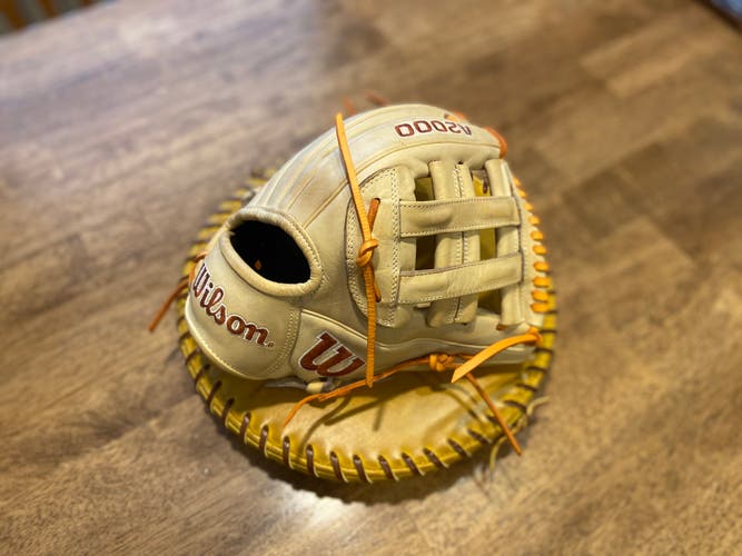 Restored Wilson Right Hand Throw Infield A2000 PP05 Baseball Glove 11.5”