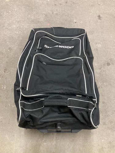 Used Wheeled Sher-Wood Hockey Bag