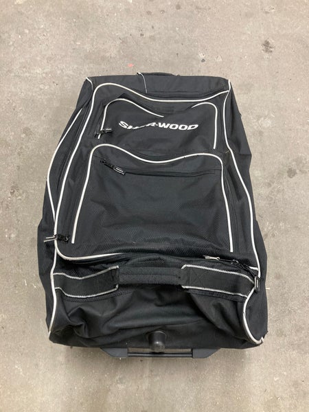 Used Wheeled Sher-Wood Hockey Bag