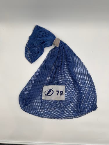 Ross Colton Tampa Bay Lightning Used Laundry Bag