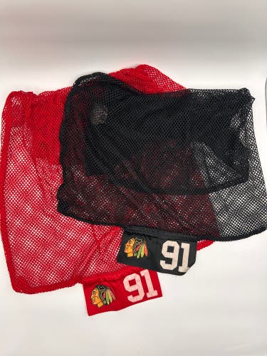 Chicago Blackhawks Player Issued Used Laundry Bag