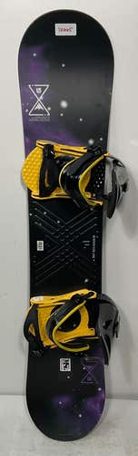 Used Burton LTR 138L Snowboard With Large Burton Bindings (SY1665)