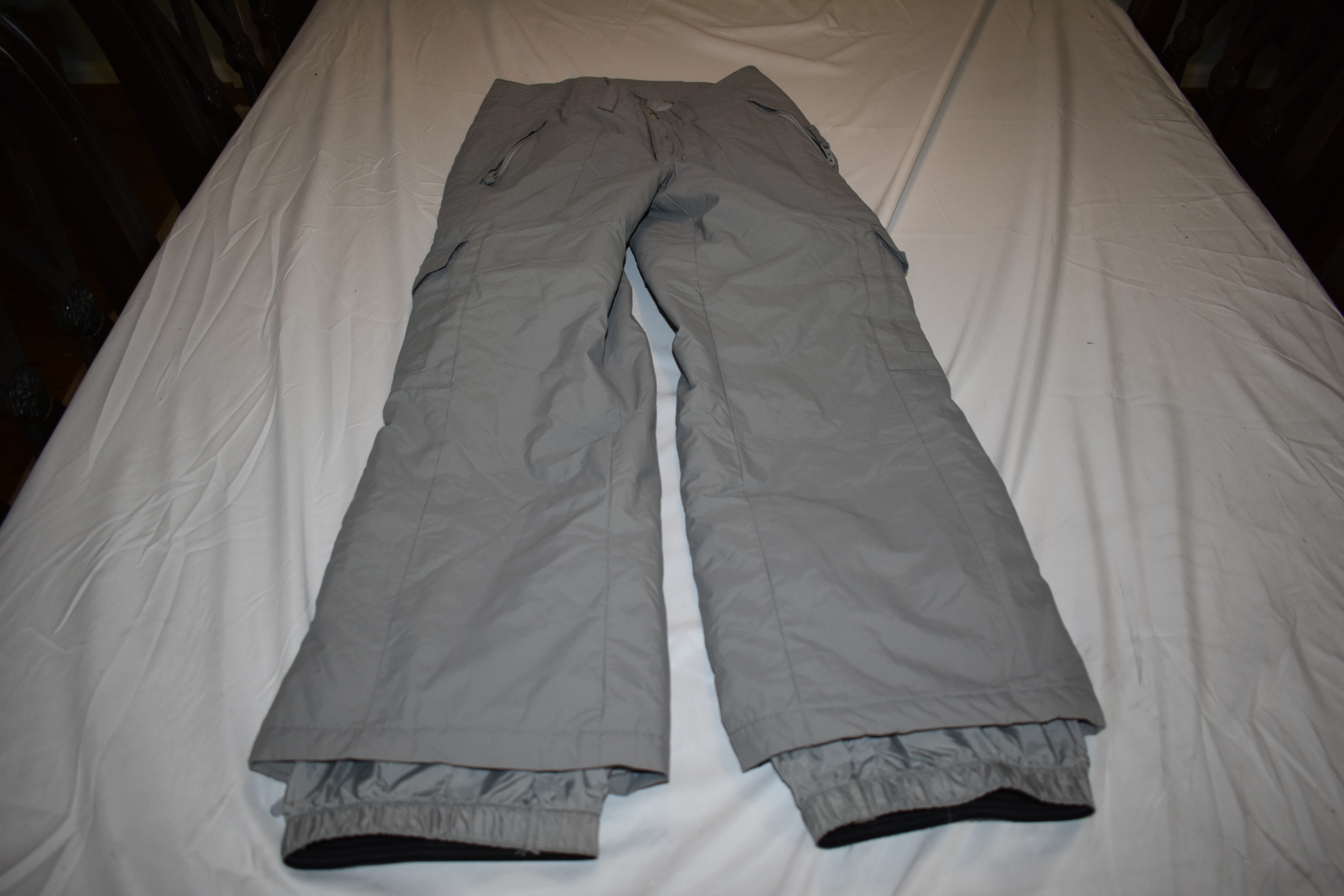 Kemper Winter Sports Ski Pants, Gray, Size 12 - Good Condition!