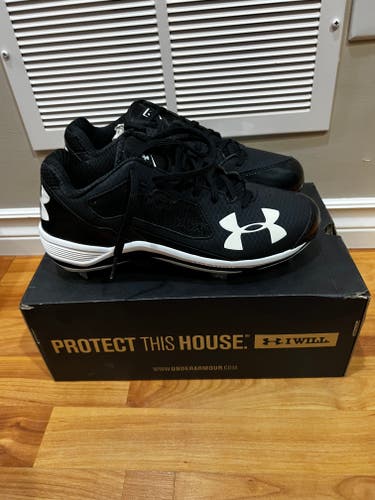 New Men's Size 8.0 Ignite ST Metal Under Armour Low Top