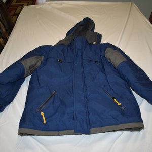 Extreme Limit Winter Sports Jacket, Blue/Gray, Youth 10/12