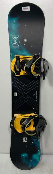 Used Burton LTR 150cm Snowboard With Large Burton Bindings (SY1666