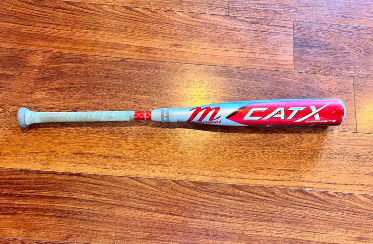 Used USSSA Certified 2023 Marucci Composite CAT X Composite Bat (-8) 23 oz 31"
