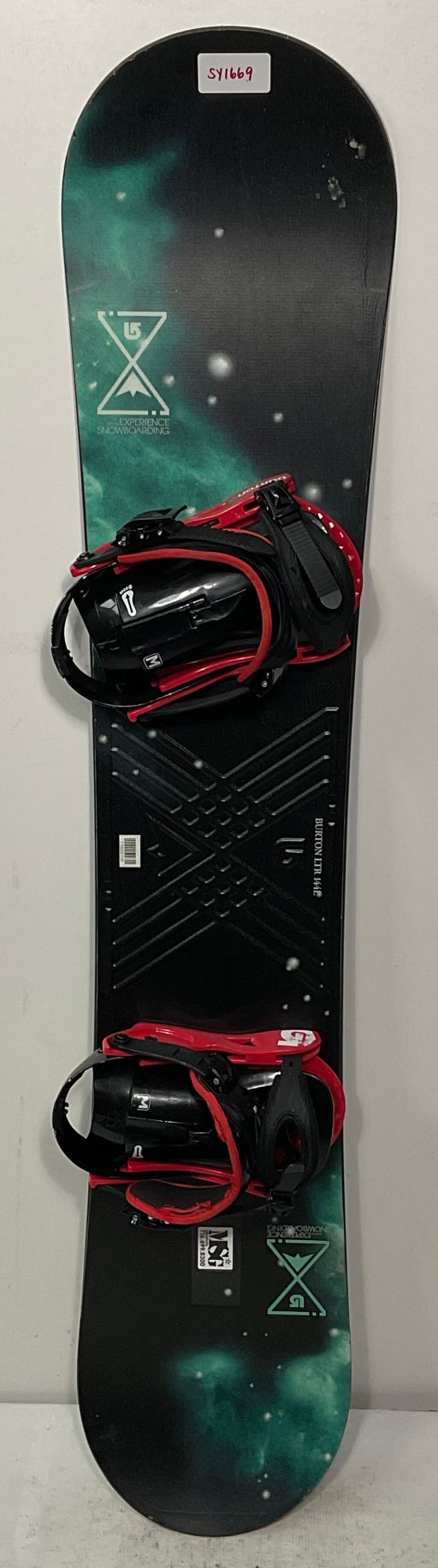 Used Burton 144L LTR Snowboard With Medium Burton Bindings (SY1669)