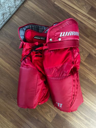Used XL Red Senior Warrior Bonafide Adult Hockey Pants