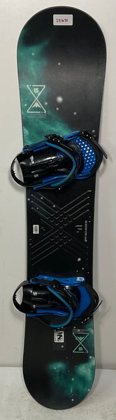 Used Burton 144L LTR Snowboard With Small Burton Bindings (SY1670)
