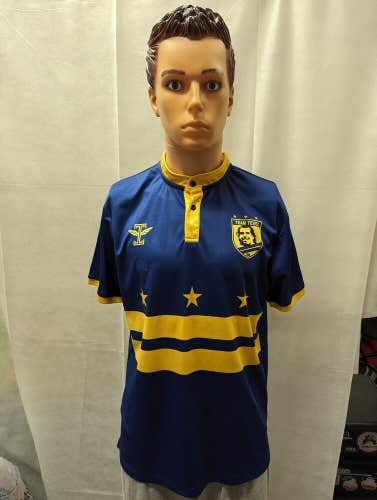 Game Used Team Tevez Iciraus Soccer Jersey L