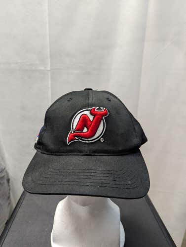 Vintage New Jersey Devils Sports Channel SGA Snapback Hat NHL