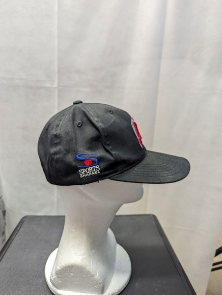 Vintage New Jersey Devils Sports Channel SGA Snapback Hat NHL