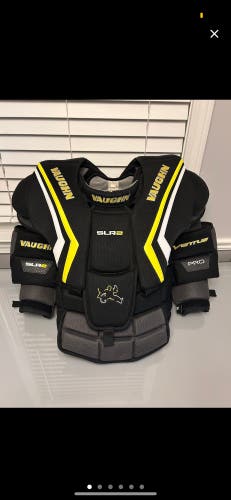 Used Small Vaughn Goalie Chest Protector and CCM 1.9 Pants