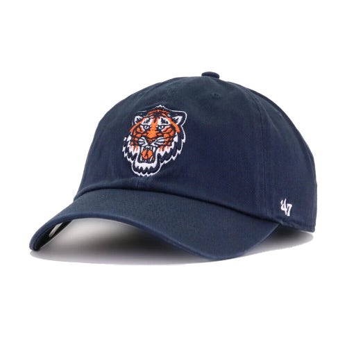 2024 Detroit Tigers '47 Brand MLB Clean Up Cooperstown Collection Strapback